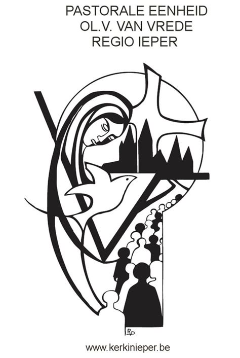 Illustratie van een pastorale eenheid met gezinsleden, zowel leden als niet-leden van de kerk.