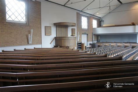 Interieur hervormde kerk Ederveen