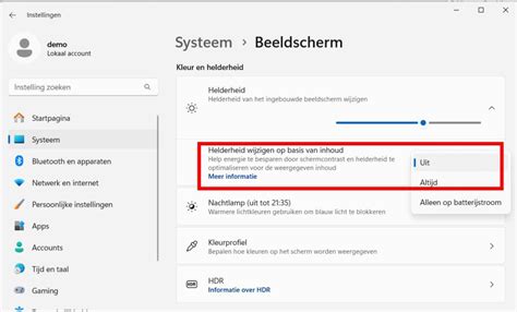 Screenshot van de groepsstructuur in de app