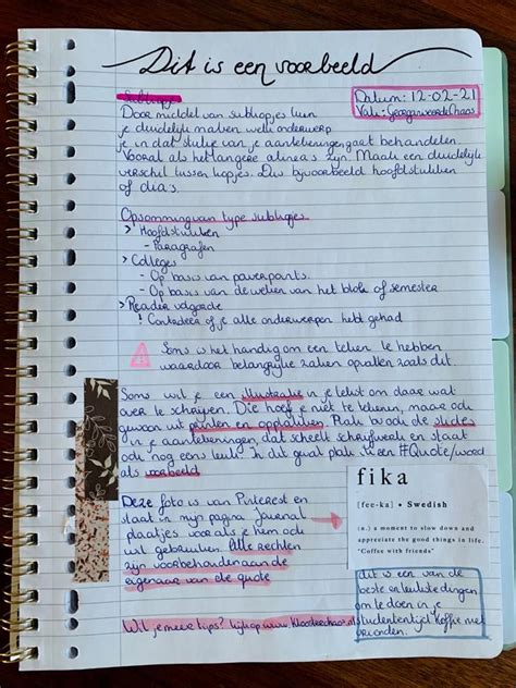 Voorbeeld van een Bijbelpagina met handgeschreven aantekeningen en symbolen ter illustratie.