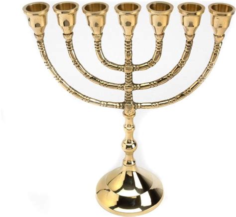 Symbolische weergave van de zevenarmige kandelaar (Menora)