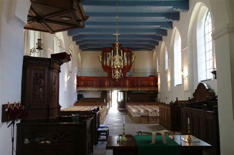 Illustratie van de monumentale Dorpskerk in Haren