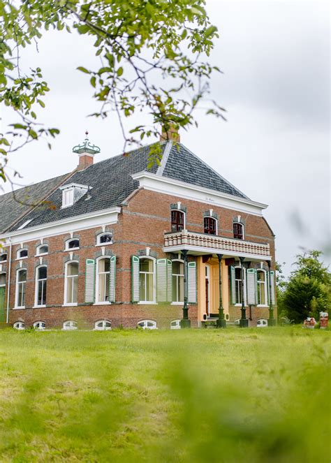 Foto van een oude Groninger boerderij