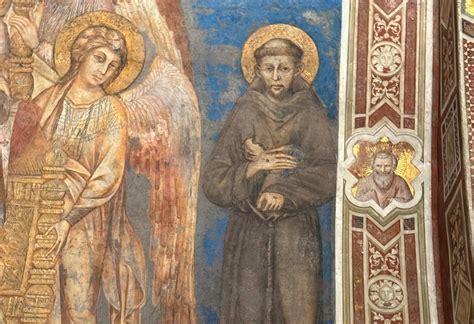 Inspirerende illustratie van Franciscus van Assisi, omringd door natuur en dieren, die de verbinding tussen spiritualiteit en duurzaam leven symboliseert.