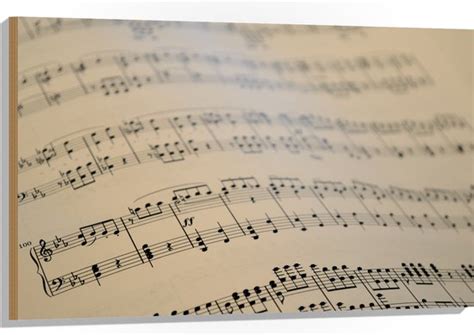 notenblad met een fragment van een Magnificat-zetting