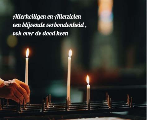 Illustratie gerelateerd aan Allerheiligen en Allerzielen