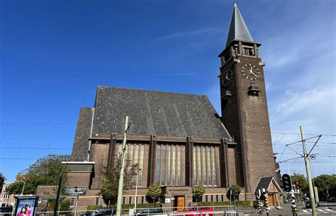 Architectonisch overzicht van de Bethlehemkerk Den Haag