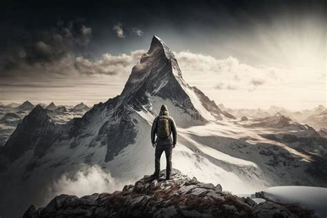 Illustratie van een berg met mensen die omhoog klimmen, symbolisch voor de synodeboodschap