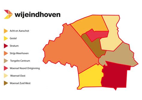 Illustratie van de verschillende wijken van de PKN Hardenberg