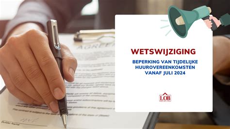 Schema van de nieuwe huurwetgeving met nadruk op tijdelijke huurovereenkomsten