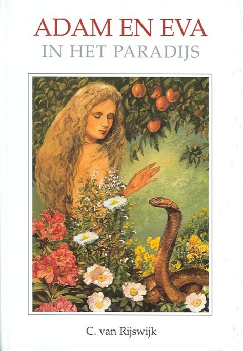 Een illustratie van Adam en Eva die uit het paradijs worden verdreven.