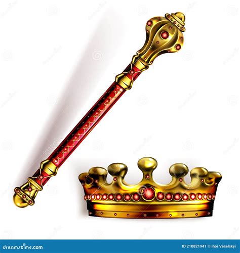Een afbeelding van een koninklijke scepter, symbool van Gods heerschappij.
