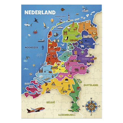 Kaart van Nederland met pins op verschillende campings, symbool voor campingevangelisatie.