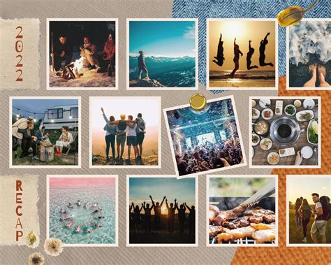 Collage van foto's die de diverse culturele activiteiten weerspiegelen.