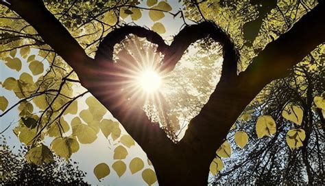 symbolische afbeelding van het open hart van God