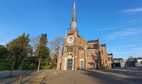 Illustratie van de Paaskerk Baarn