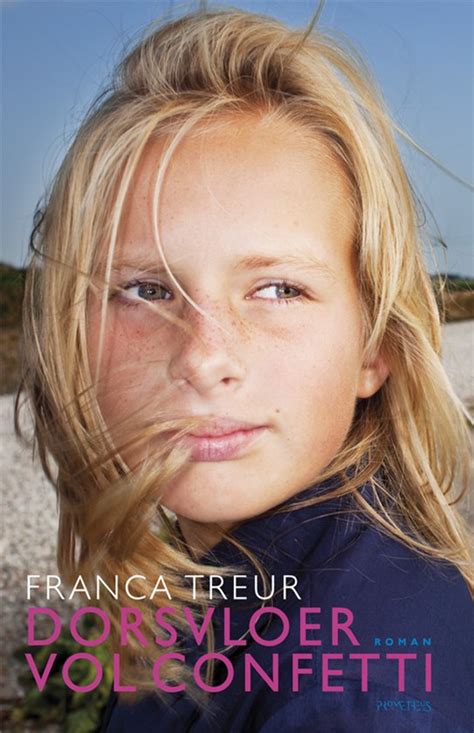 Boekcover van Dorsvloer vol confetti met een meisje op de omslag