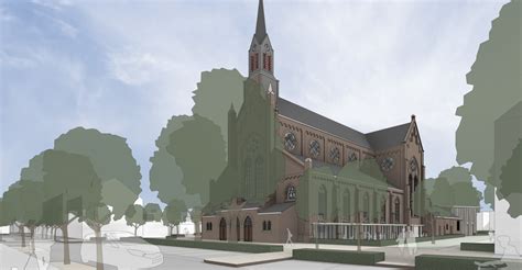 De H. Bernarduskerk in Made, gebouwd in 1870.