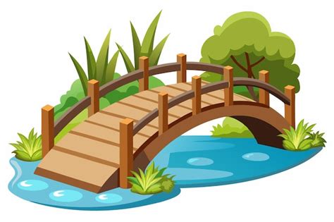 Foto van de Glanerbeek met een brug, ter illustratie van de naam en symboliek van de gemeente.