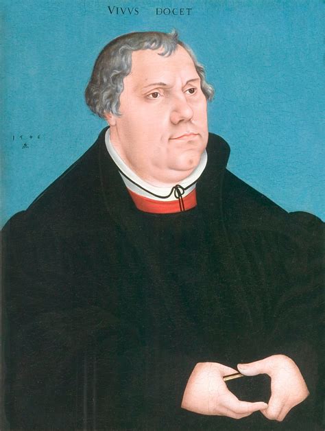 portret van Maarten Luther