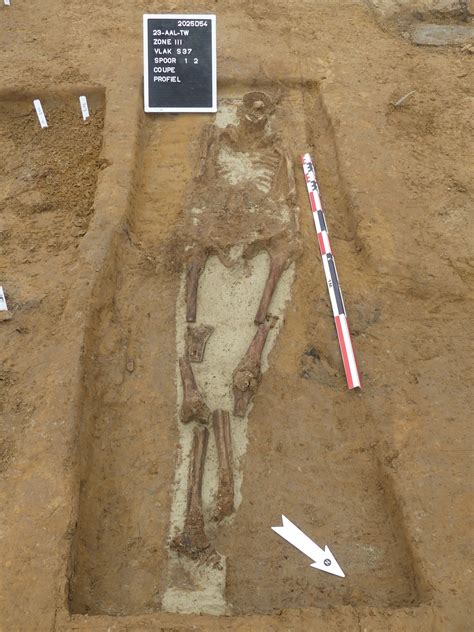Archeologische vondst die de vroege bewoning van Egmond aantoont
