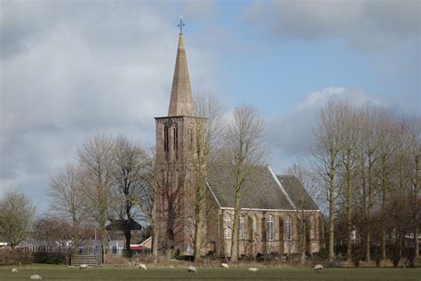 Doorsnede van de Dorpskerk Zwaag met aanduiding van schip en koor