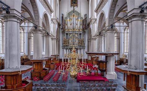 Interieur van een gastvrije kerk