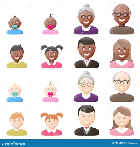 Illustratie van diverse leeftijdsgroepen die deelnemen aan kerkactiviteiten