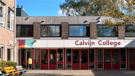 Organogram van de medezeggenschapsstructuur van het Calvijn College