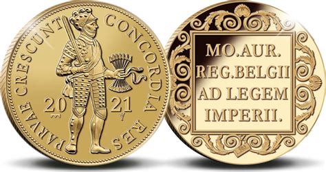 Voor- en keerzijde van een gouden penning geslagen ter gelegenheid van de Synode van Dordrecht.