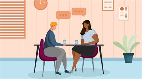Illustratie van een dominee die in gesprek is met gemeenteleden, met nadruk op openheid en toegankelijkheid.