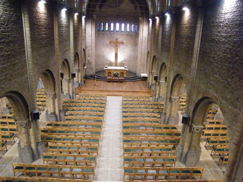 Artistieke impressie van de eerste Sint-Bernarduskerk van Nieuwpoort-Bad