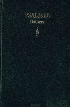 Psalmboek van Petrus Datheen