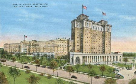 Foto van het historische Battle Creek Sanitarium.