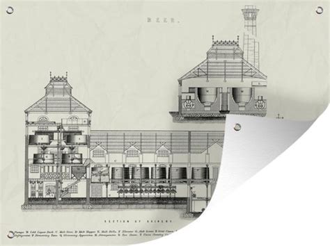 Illustratie van een 19e-eeuwse kerkbouw in Nederland