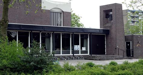 Artistieke impressie van de Ontmoetingskerk te Waddinxveen