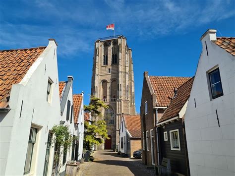 Gevel van de Sint-Catharinakerk in Goedereede