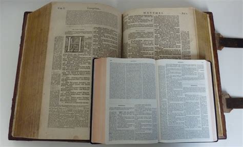 Pagina uit de Statenvertaling met de scheppingsgeschiedenis