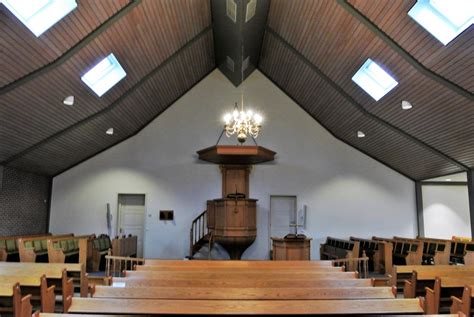 Het kerkje van de Oud Gereformeerde Gemeente in Veenwouden