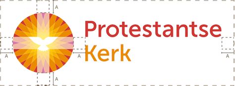 Schema met de vereiste witruimte rond het PKN-logo