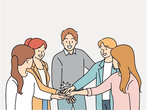 Illustratie van jongeren die betrokken zijn bij kerkelijke activiteiten