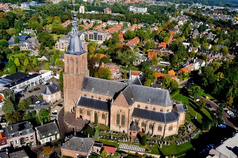 illustratie van de Sint-Petruskerk in Boxtel