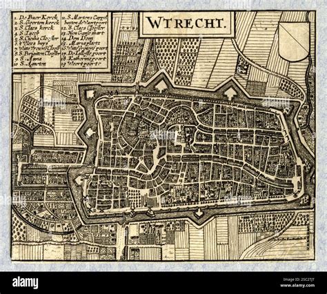 Plattegrond van de Lokhorstkerk en omgeving