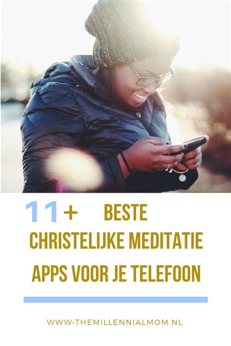 Screenshot van een smartphone met verschillende christelijke apps voor stille tijd en bijbelstudie