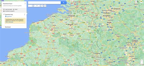 Een overzichtskaart van diaconale locaties in Amsterdam