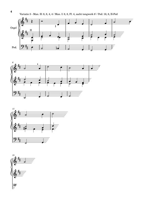 Partituurfragment van de vierstemmige canon van Gezang 100, met visuele nadruk op de complexiteit en feestelijkheid van de muziek.