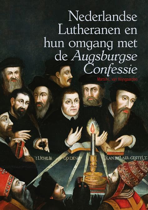 Omslag van het boek van Martin van Wijngaarden over de Augsburgse Confessie.