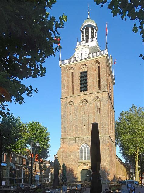 Illustratie van de Grote of Mariakerk Meppel