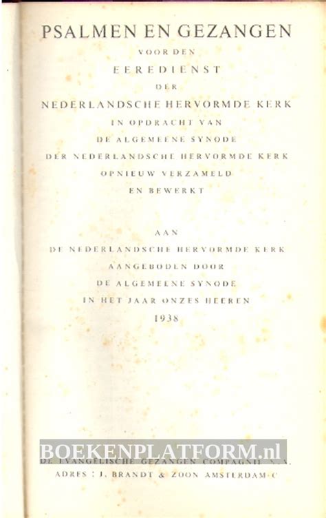 Een afbeelding van een kerkboek met gezangen en psalmen.