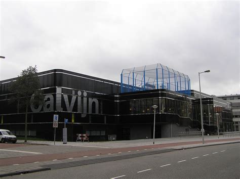 Foto van het Calvijn College gebouw